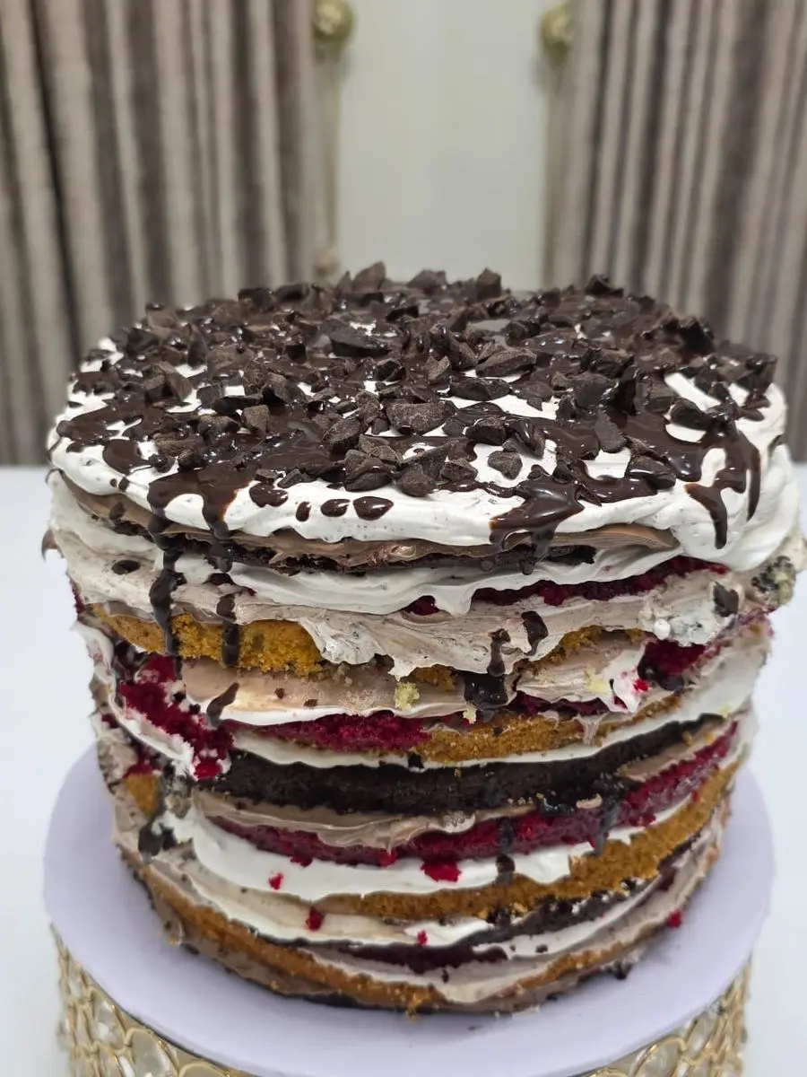 Dark chocolate naked | CC 013 | Cakes by Nazaria
