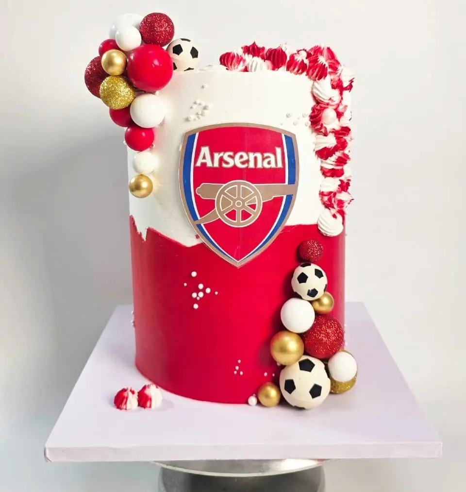 Arsenal football | CC 025 | Cakes by Nazaria